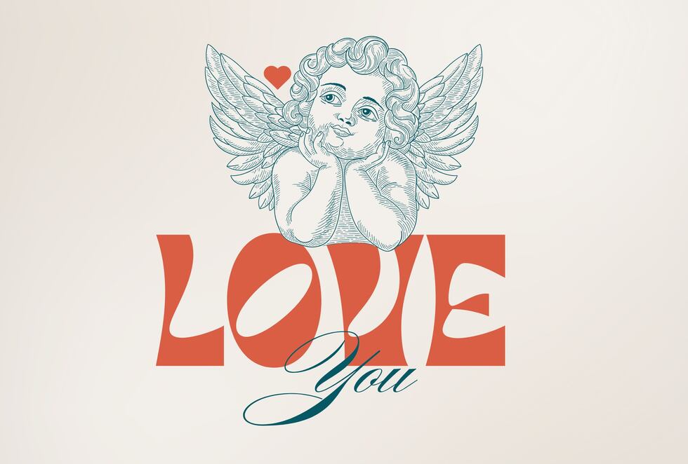 "Contigo, el mundo es un lugar mejor. ¡Feliz 14 de febrero!" (Foto: Canva.com / Noé Yactayo)