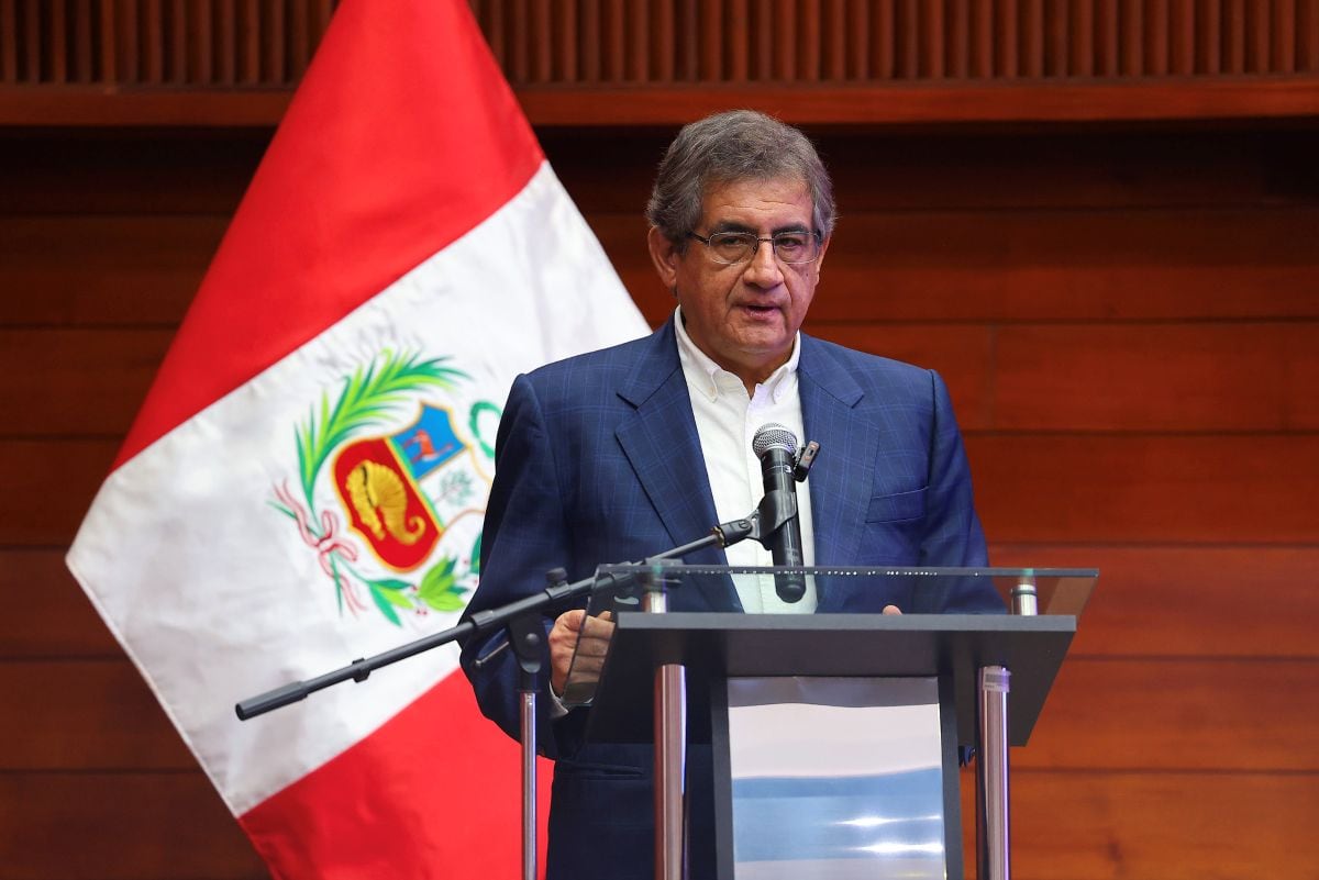 Sheput descartó que las declaraciones del premier Luis Galarreta impliquen que el Ejecutivo evalúe presentar una cuestión de confianza. Foto: MTPE.