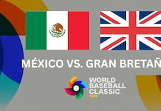 México vs. Gran Bretaña EN VIVO hoy por el Clásico Mundial de Béisbol 2026: horario del partido y canal que transmite en EE.UU.