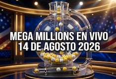 Mega Millions EN VIVO hoy, 14 de agosto 2026: números ganadores, resultados del sorteo y jackpot de $90 millones