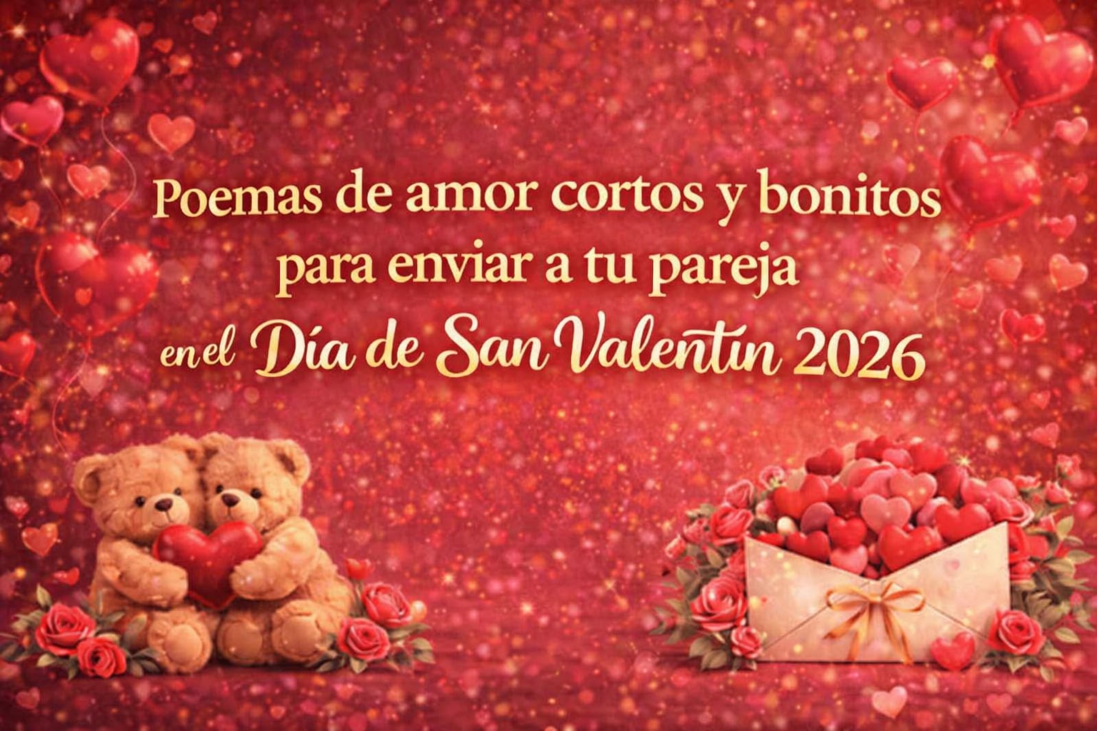 Los mejores poemas para dedicar en el Día de San Valentín 2026 (Crédito: Imagen creada por Gestión usando la IA de Gemini)