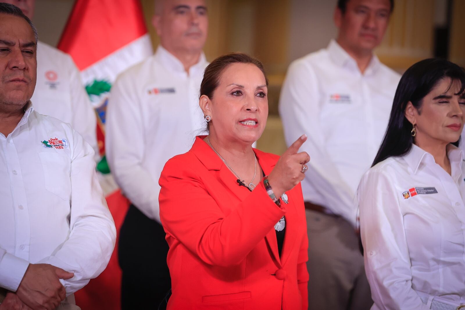 La presidenta Dina Boluarte brindó un mensaje a la Nación a noche del miércoles. (Foto: Presidencia)