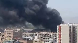 Incendio de gran magnitud consume almacén en Campoy, San Juan de Lurigancho