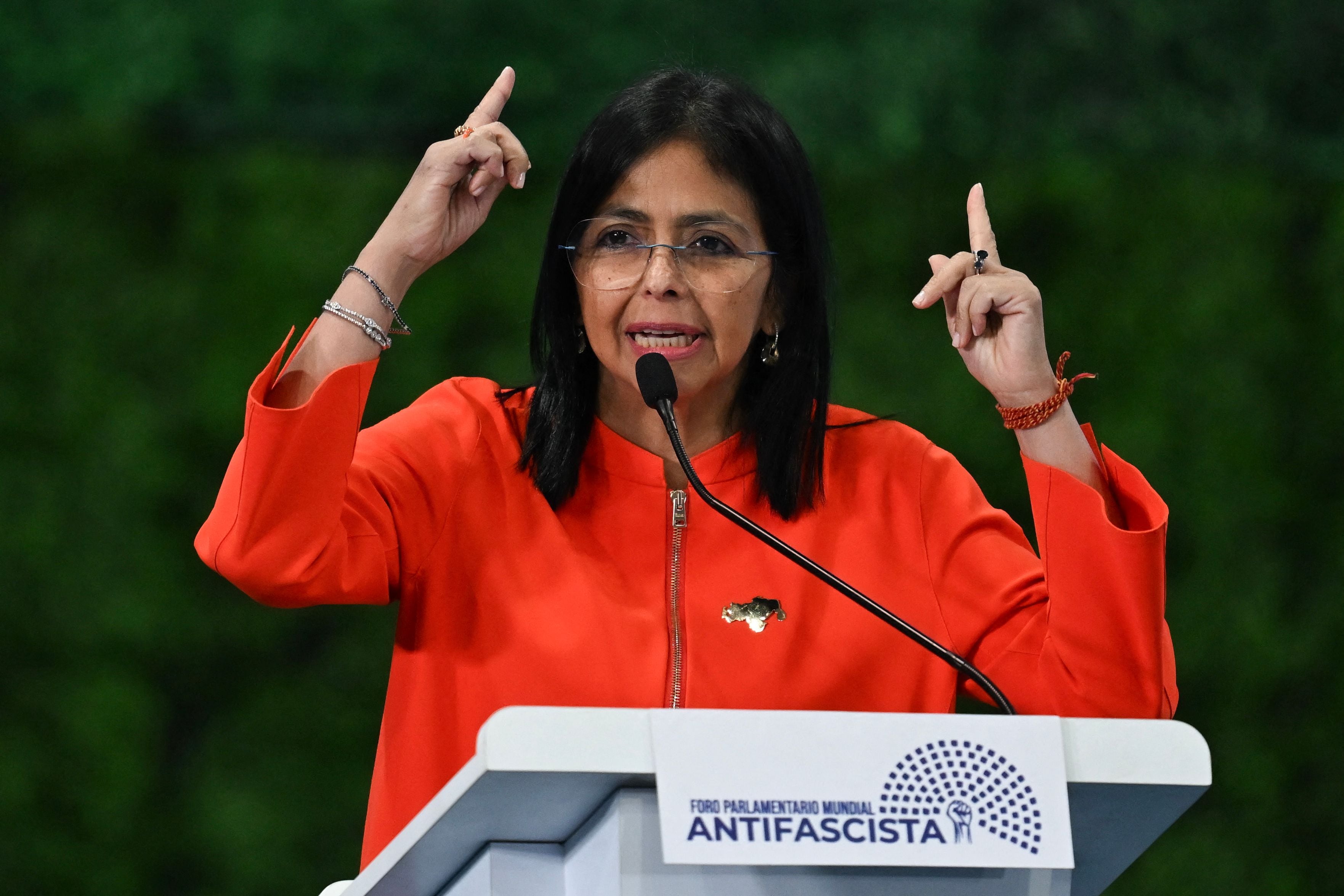 Delcy Rodríguez. (Foto: AFP)
