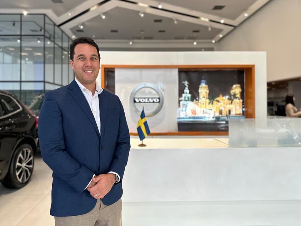 Alejandro Ruiz de Somocurcio, gerente comercial de Volvo Cars Perú, indicó a Gestión que la firma registró un crecimiento cercano al 33% al cierre de 2024, en medio de un mercado de alta gama que se incrementó ligeramente. (Foto: Volvo).