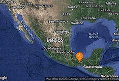 Temblor hoy en México