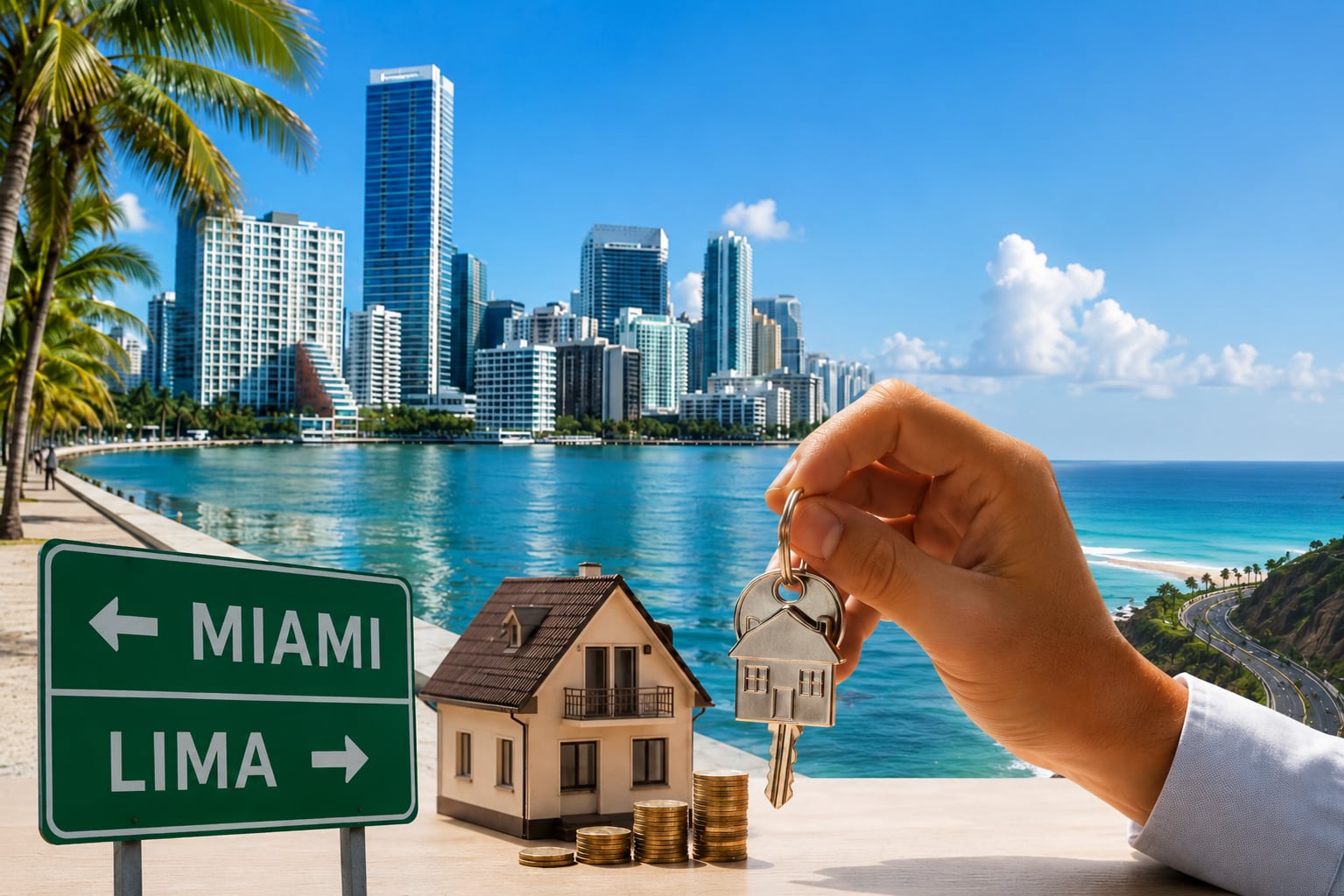 Perú se mantiene entre los 10 principales inversionistas inmobiliarios en Florida (2021–2025). (Foto: Imagen de referencia)