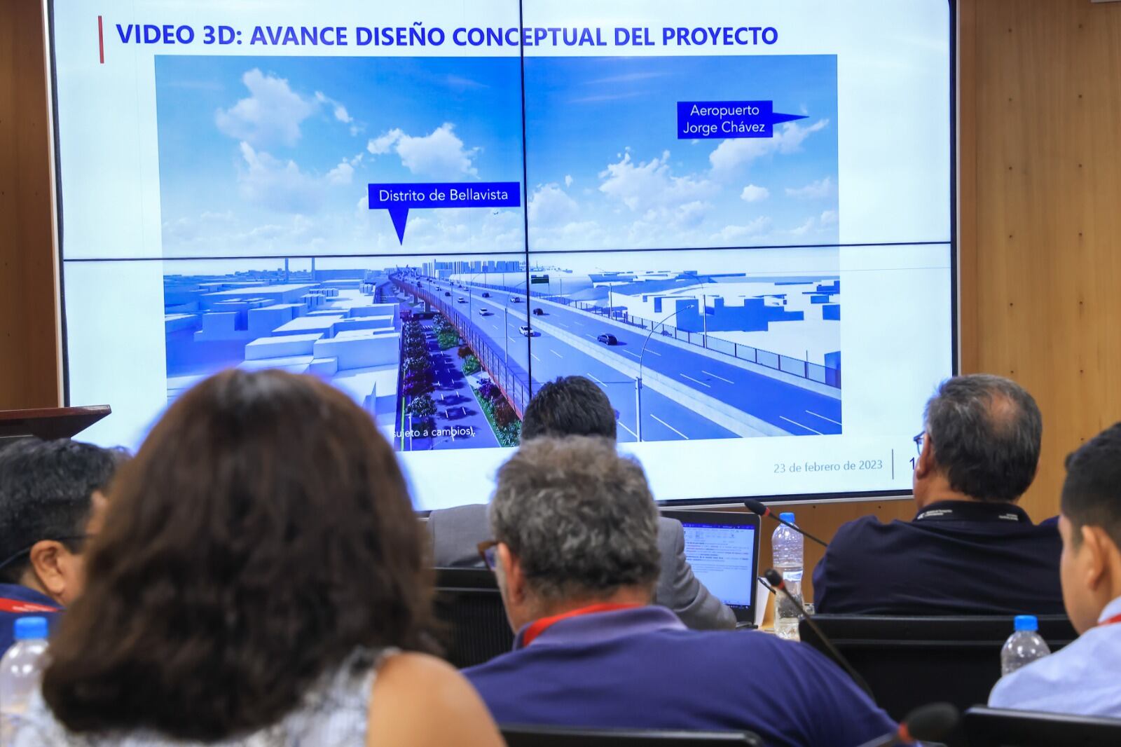 MTC conformará mesas de trabajo con autoridades del Callao para la ejecución de la Vía Expresa Santa Rosa. (Foto: Difusión)