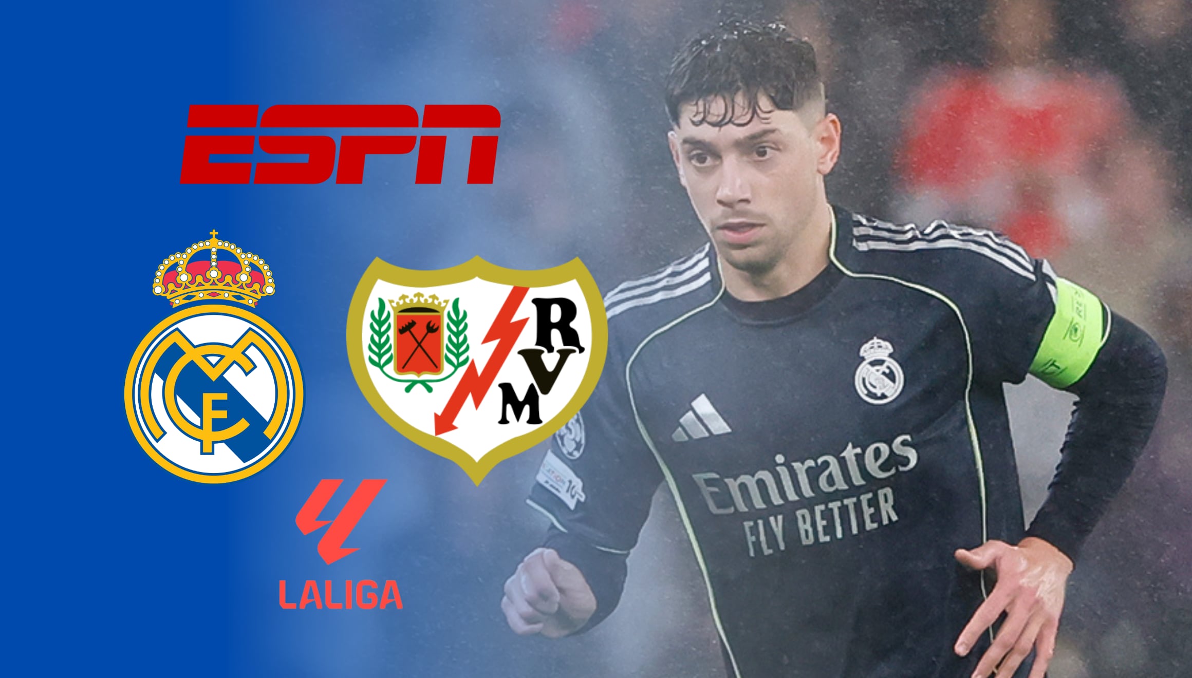 ¿Buscas el partido del Madrid? Mira el Real Madrid vs. Rayo Vallecano por ESPN en vivo y Disney Plus Premium Online. La mejor cobertura de la liga española por Internet y Fútbol TV está aquí. ¡Sintoniza ya! | Crédito: Real Madrid C.F. / Facebook / Composición Gestión Mix