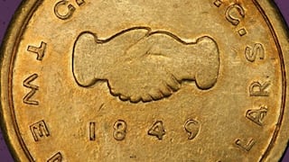 Así es la moneda de oro mormona de casi 200 años que vale más de US$ 1 millón