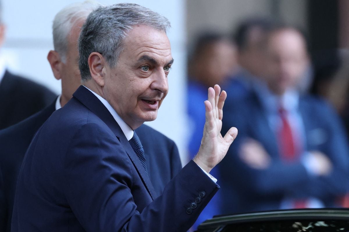 El expresidente del Gobierno español, José Luis Rodríguez Zapatero, es mencionado en un informe policial que analiza presuntas gestiones vinculadas a intereses empresariales en Bolivia. Foto: Andina.