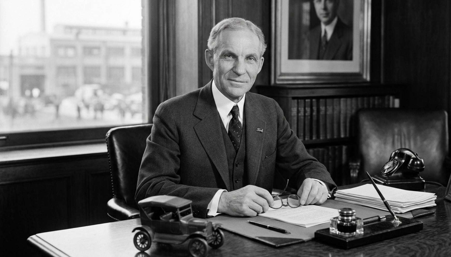 Henry Ford veía el fracaso como una oportunidad para aprender y mejorar. | Crédito: Imagen creada por Gestión MIX usando Gemini