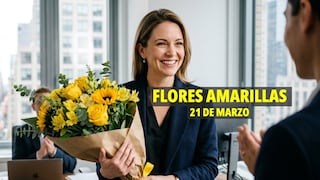 100 frases cortas para dedicar a tu pareja este 21 de marzo al regalar flores amarillas