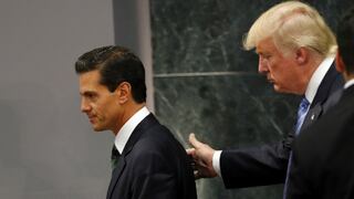 Trump a Peña Nieto: "No puedes decirle eso a la prensa (que no va a pagar por el muro)"