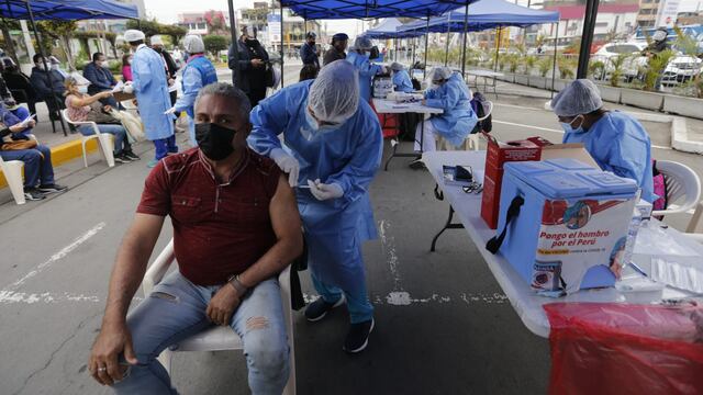 Vacunación COVID-19: más de seis millones 790 mil peruanos ya fueron inmunizados