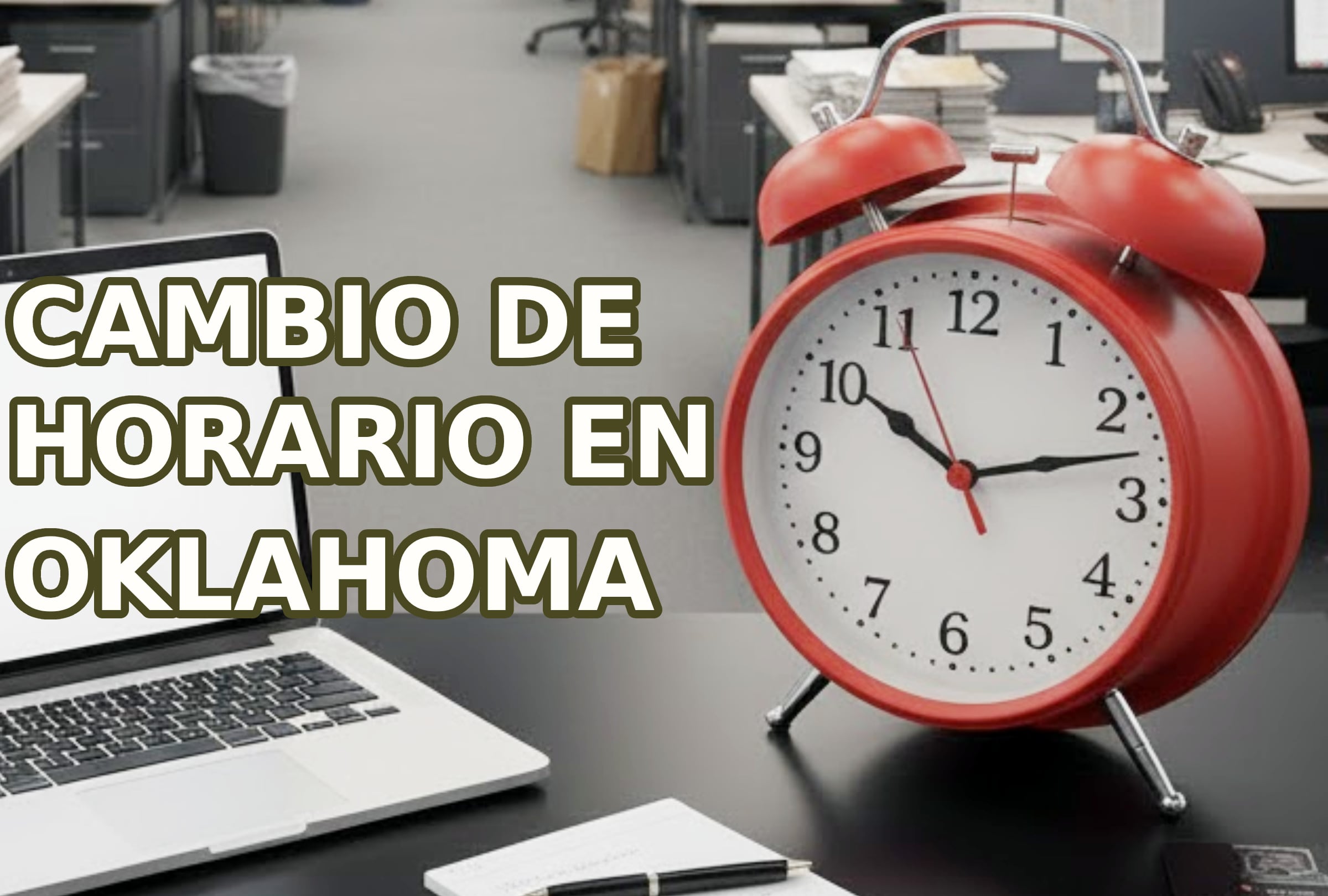 OKLAHOMA CITY, OKLAHOMA (ESTADOS UNIDOS), 07/02/2026.- Horario de verano en Oklahoma 2026: guía para ajustar relojes, entender el DST y evitar confusiones. IMAGEN CREADA POR NOÉ YACTAYO CON GEMINI AI PARA GESTIÓN MIX