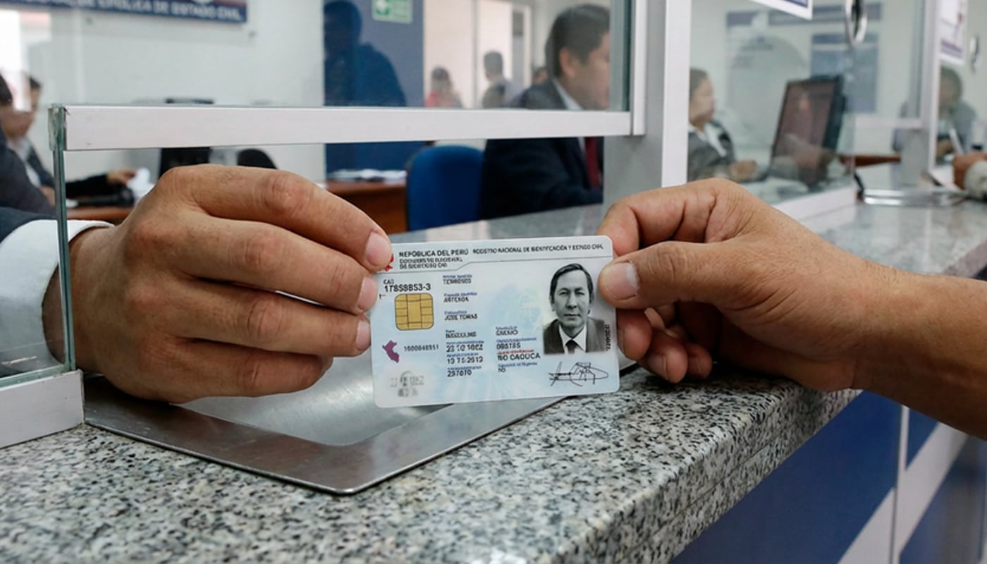 DNI electrónico. (Foto: GEC)