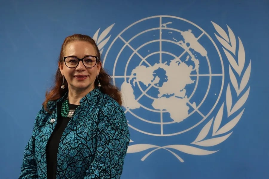 María Fernanda Espinosa.