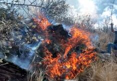 La Libertad: incendios forestales arrasan con más de 350 hectáreas de pastizales