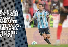 ¿A qué hora inicia y qué canal transmite Argentina vs. Mauritania EN VIVO, con Lionel Messi, hoy por amistoso a la Copa Mundial FIFA 2026? Horarios en el mundo