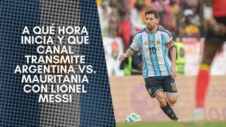 ¿A qué hora inicia y qué canal transmite Argentina vs. Mauritania por amistoso a la Copa Mundial FIFA 2026?