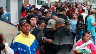 La comunidad de migrantes venezolanos en Perú recibirá apoyo económico, adelantó el MRE 