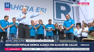 Renovación Popular forma alianza con alcalde del Callao de cara a comicios del 2026