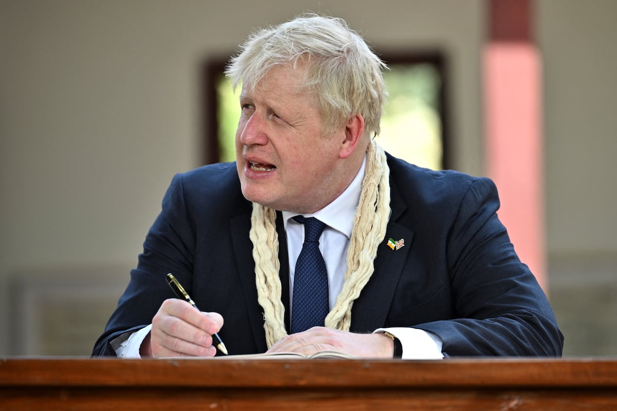 Boris Johnson, primer ministro británico. (Ben Stansall/Pool vía REUTERS)