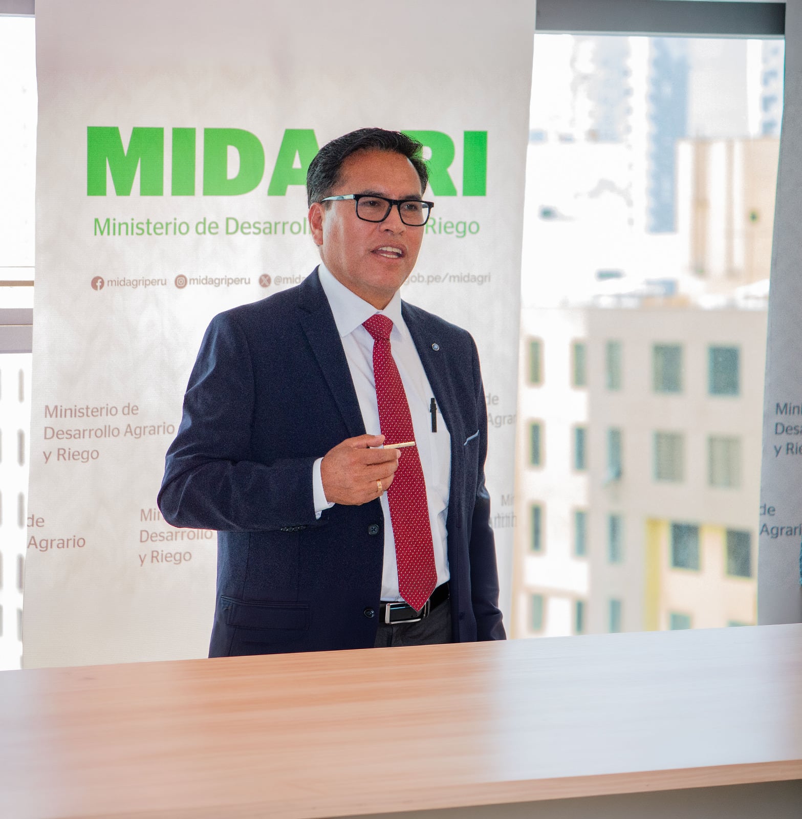 El Midagri designó a Oscar Olivera Cusilayme, como nuevo director ejecutivo del Programa de Desarrollo Productivo Agrario Rural – Agro Rural. (Foto: Gob)