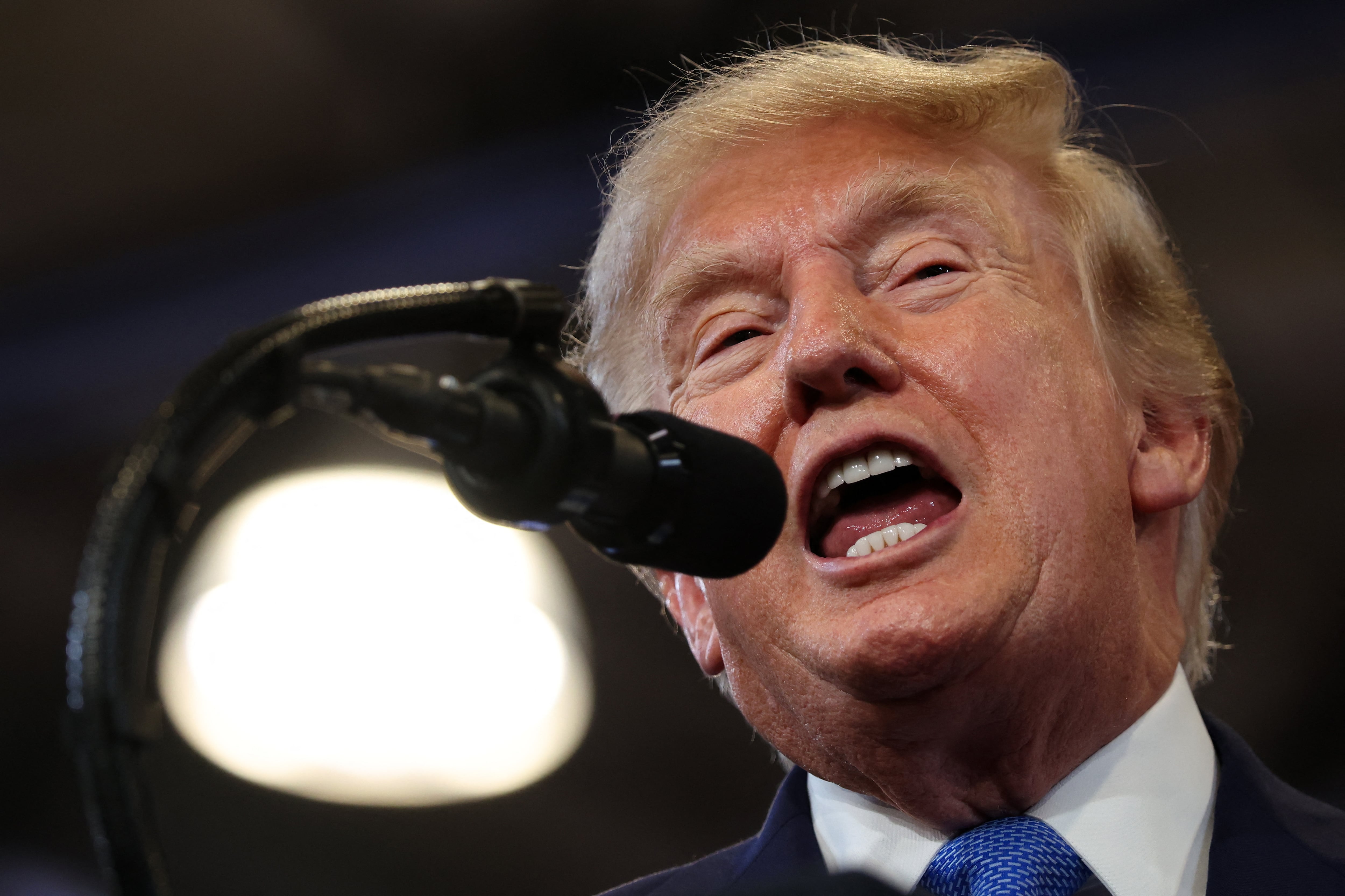 El presidente de Estados Unidos, Donald Trump. (Foto de Samuel Corum / GETTY IMAGES NORTH AMERICA vía AFP).
