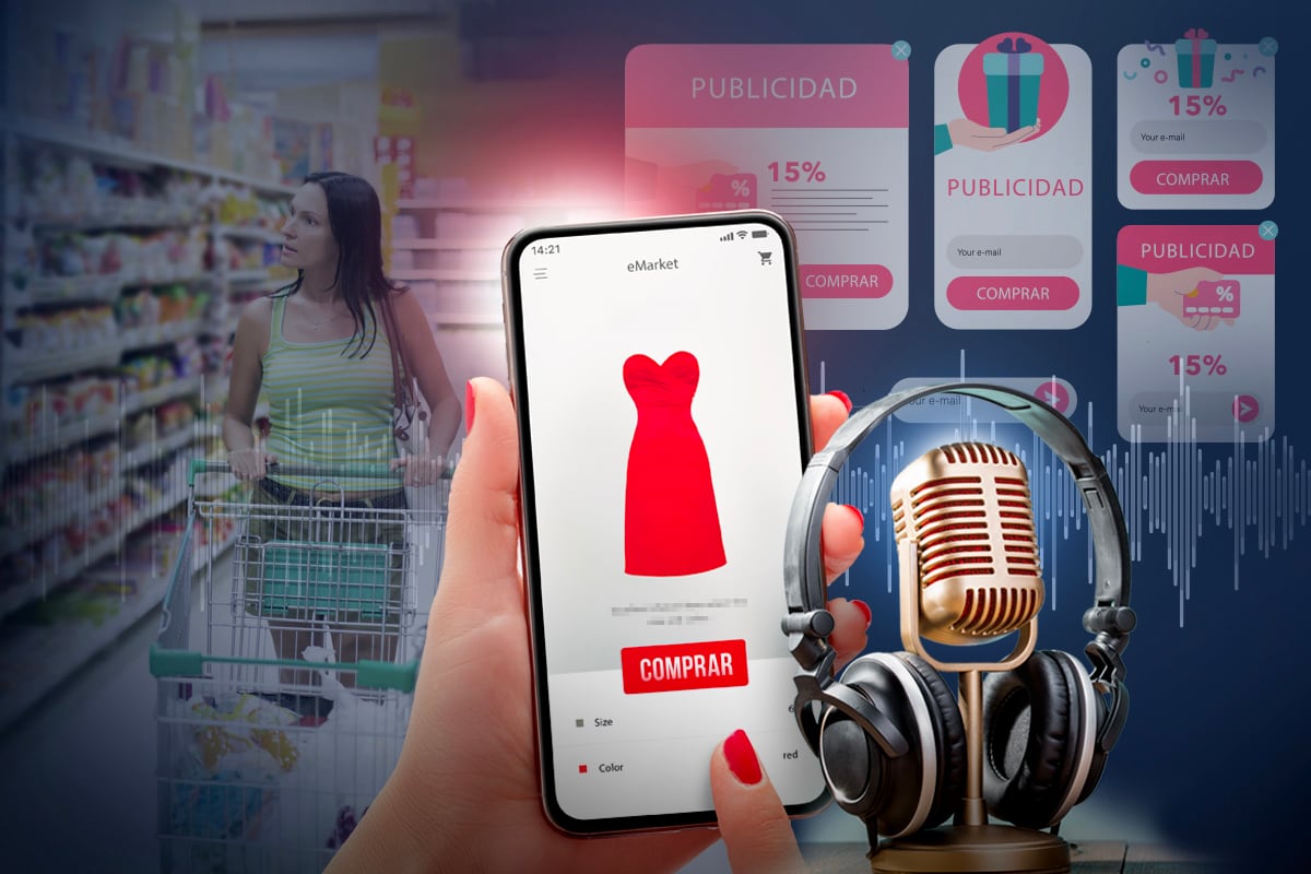 Con una inversión digital que superó los US$ 295 millones, las empresas redireccionan presupuestos hacia formatos de atención sostenida ante la saturación visual y ceguera selectiva del usuario. Composición: Joel Vilcapoma (Gestión)