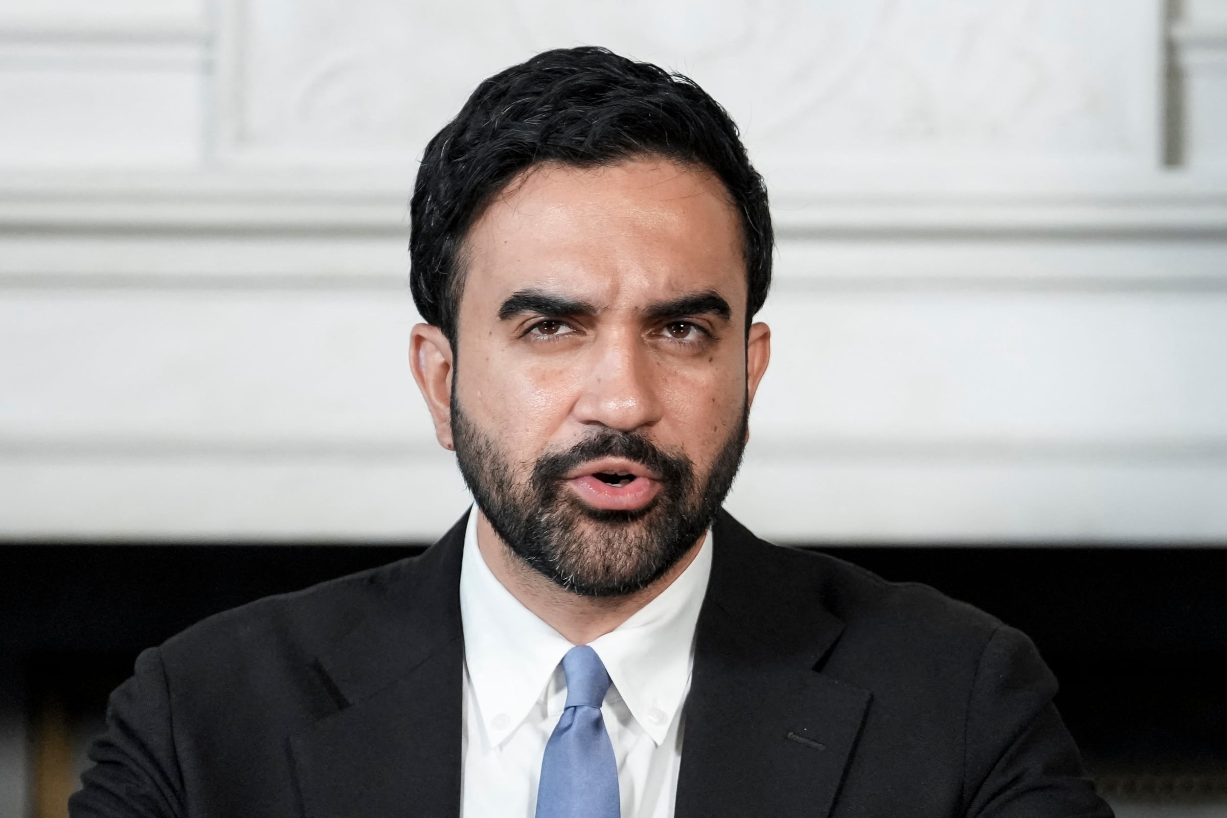 El alcalde Zohran Mamdani dio una conferencia de prensa el martes 15 de septiembre para dar detalles de este nuevo plan (Foto: AFP)