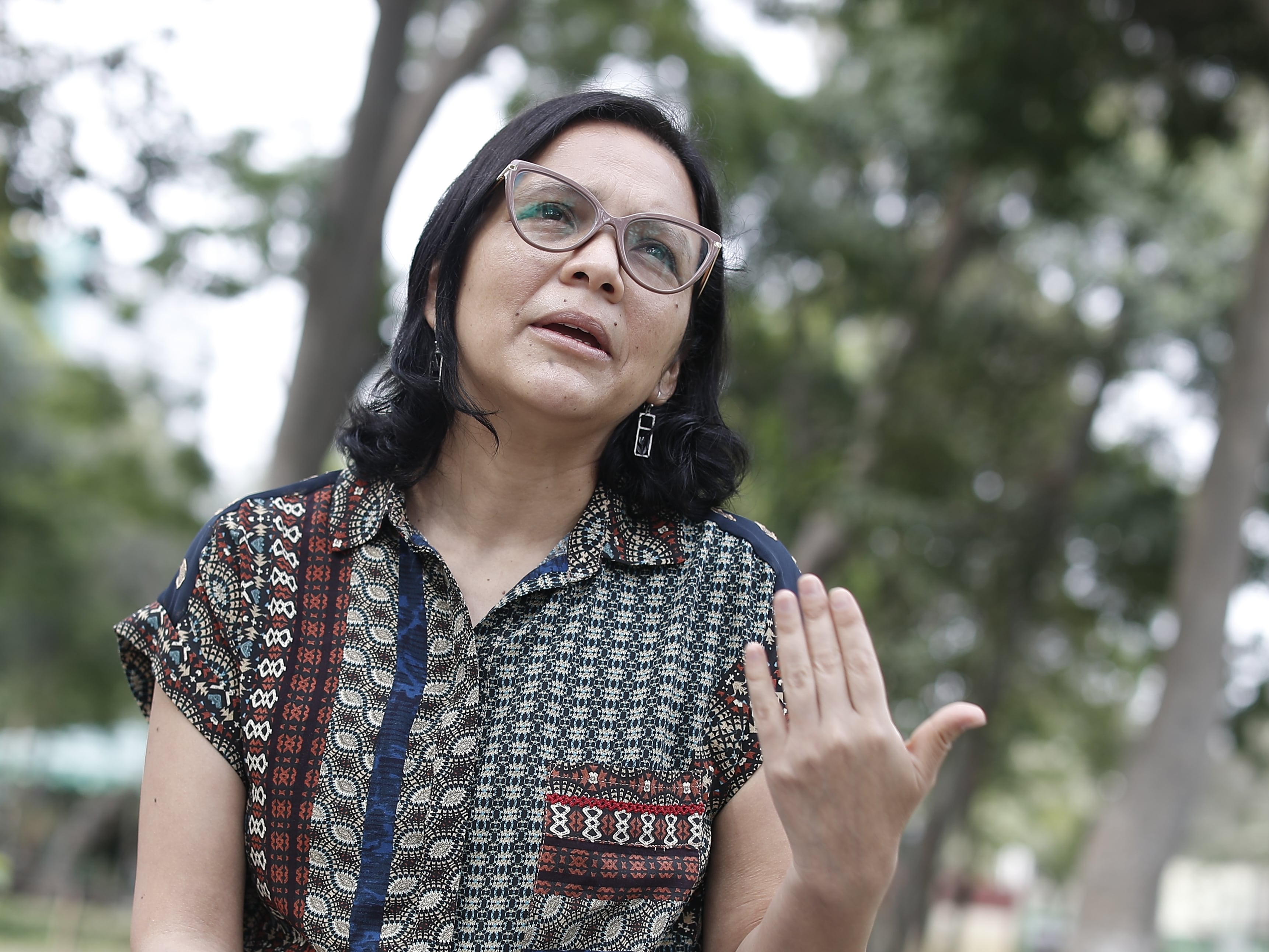 La vocera del partido, Anahí Durand, indicó que si el JNE rechaza el reconteo de votos y las impugnaciones, apelarán en todas las instancias posibles. (Foto: archivo GEC)