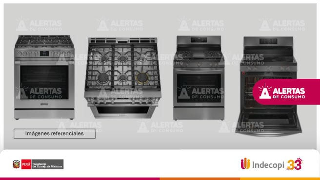 Indecopi alerta que cocinas de Frigidaire presentan riesgo de fuga de gas. Foto: Indecopi