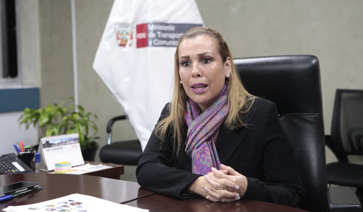 Fiorella Molinelli, expresidenta de EsSalud, lidera el partido Fuerza Moderna. (Foto: GEC)