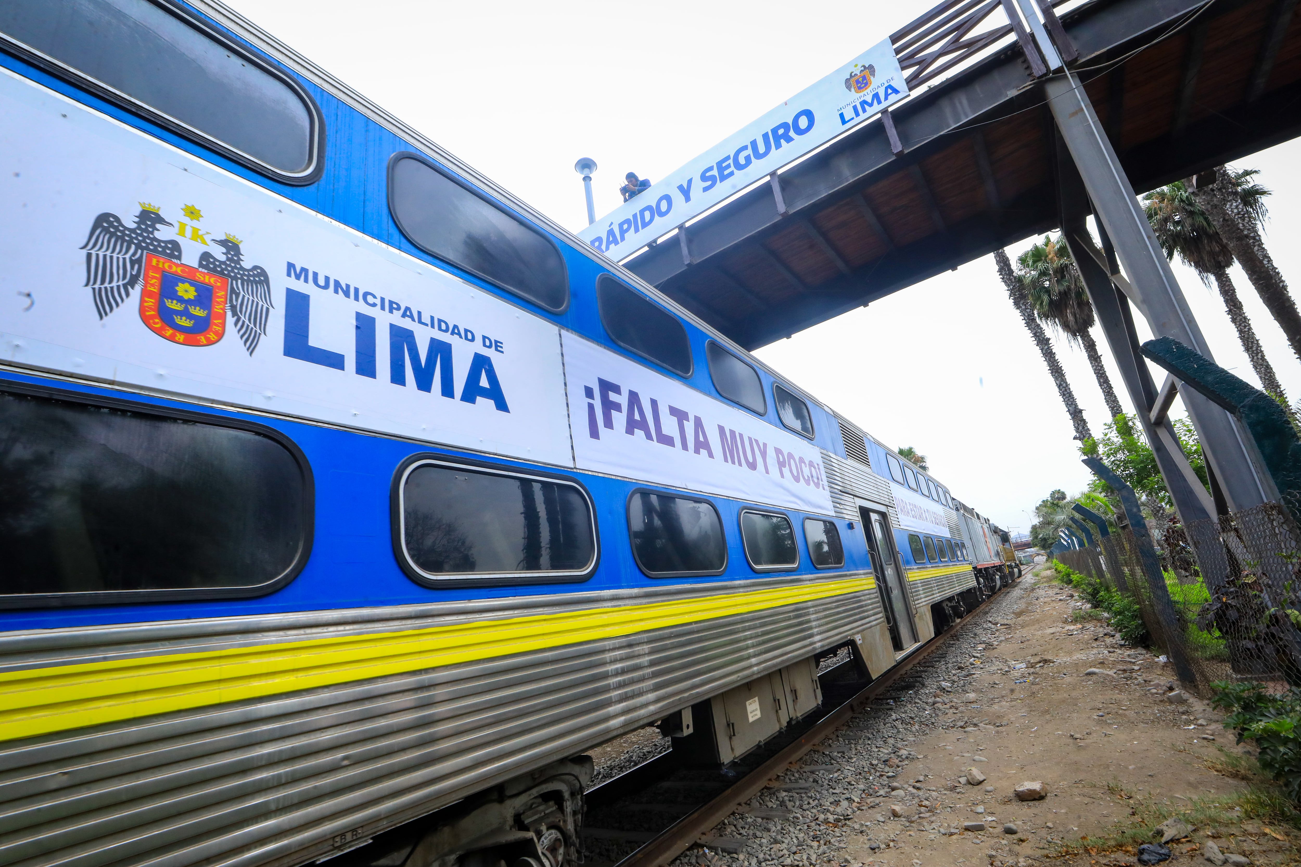 Tren Lima - Chosica. Foto: MML.