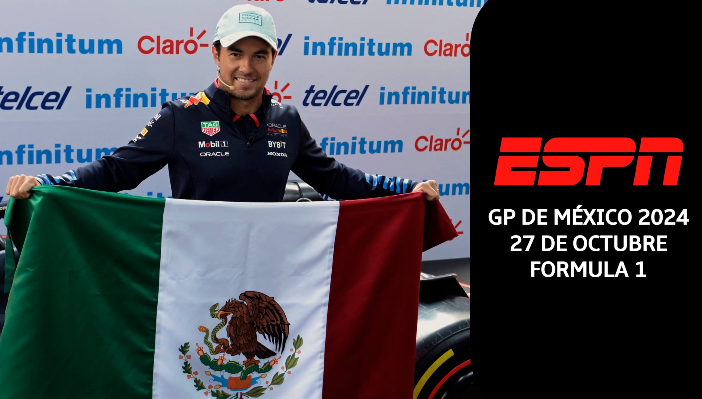 Mira la señal de ESPN para ver la carrera del GP de México 2024 de la Formula 1 este domingo 27 de octubre desde el Autódromo Hermanos Rodríguez. (Foto: Composición Mix)