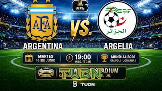 ⛔ VER Canal 5 (TUDN) EN VIVO | Transmisión del Argentina vs. Argelia GRATIS por TV abierta