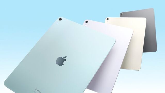Apple presenta línea de tablets iPad potenciadas para IA