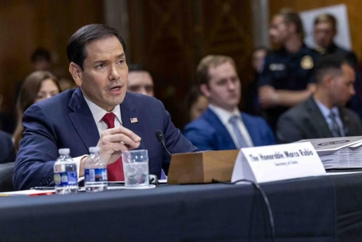 Marco Rubio afirmó que Estados Unidos solo considerará aliviar las sanciones contra Irán si Teherán limita de manera efectiva su programa nuclear. Foto: EFE.
