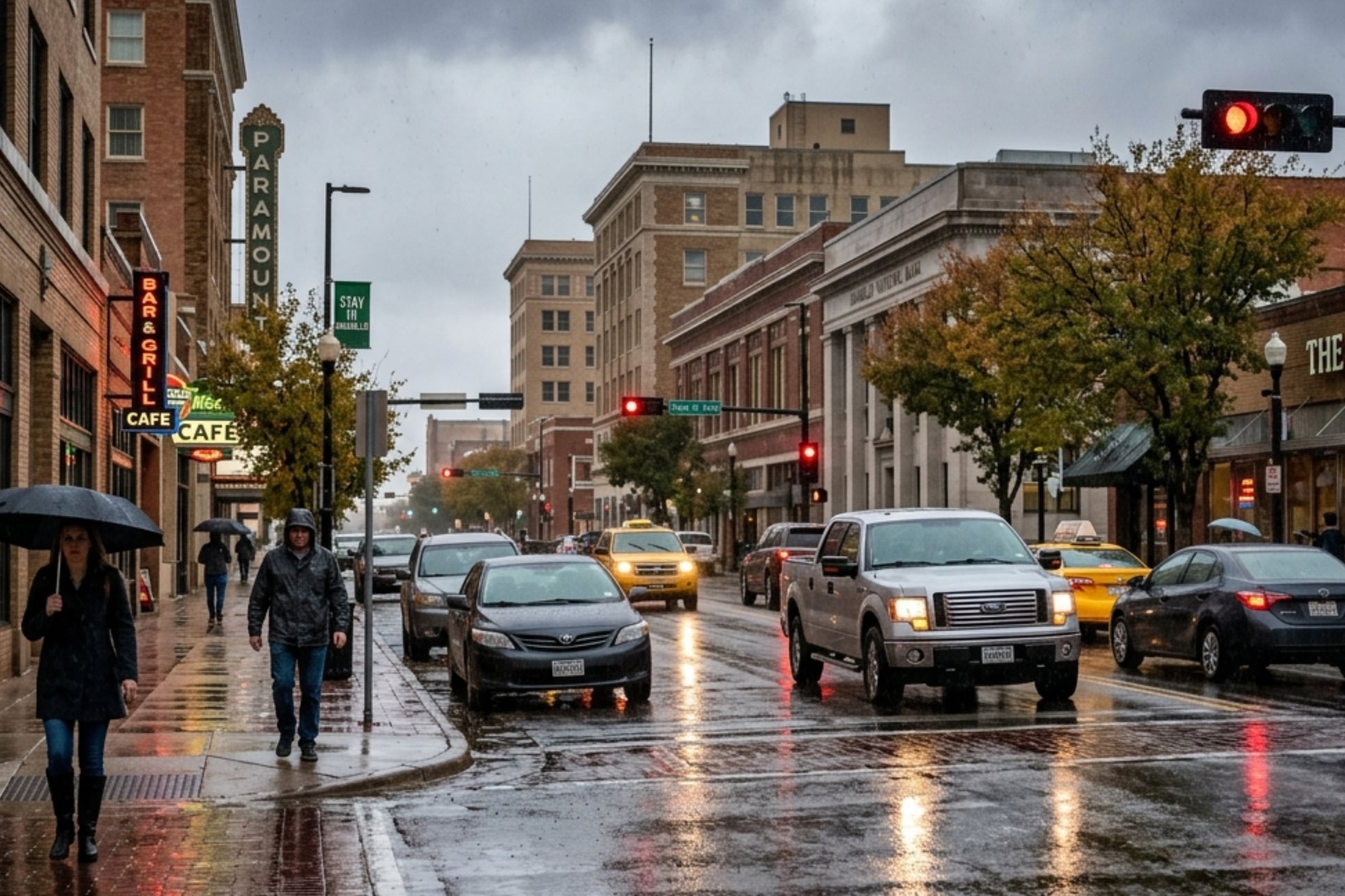 Los meteorólogos precisan que las lluvias regresarán a esta área de Texas. (Crédito: Imagen referencial creada por El Comercio MAG usando la IA de Gemini)