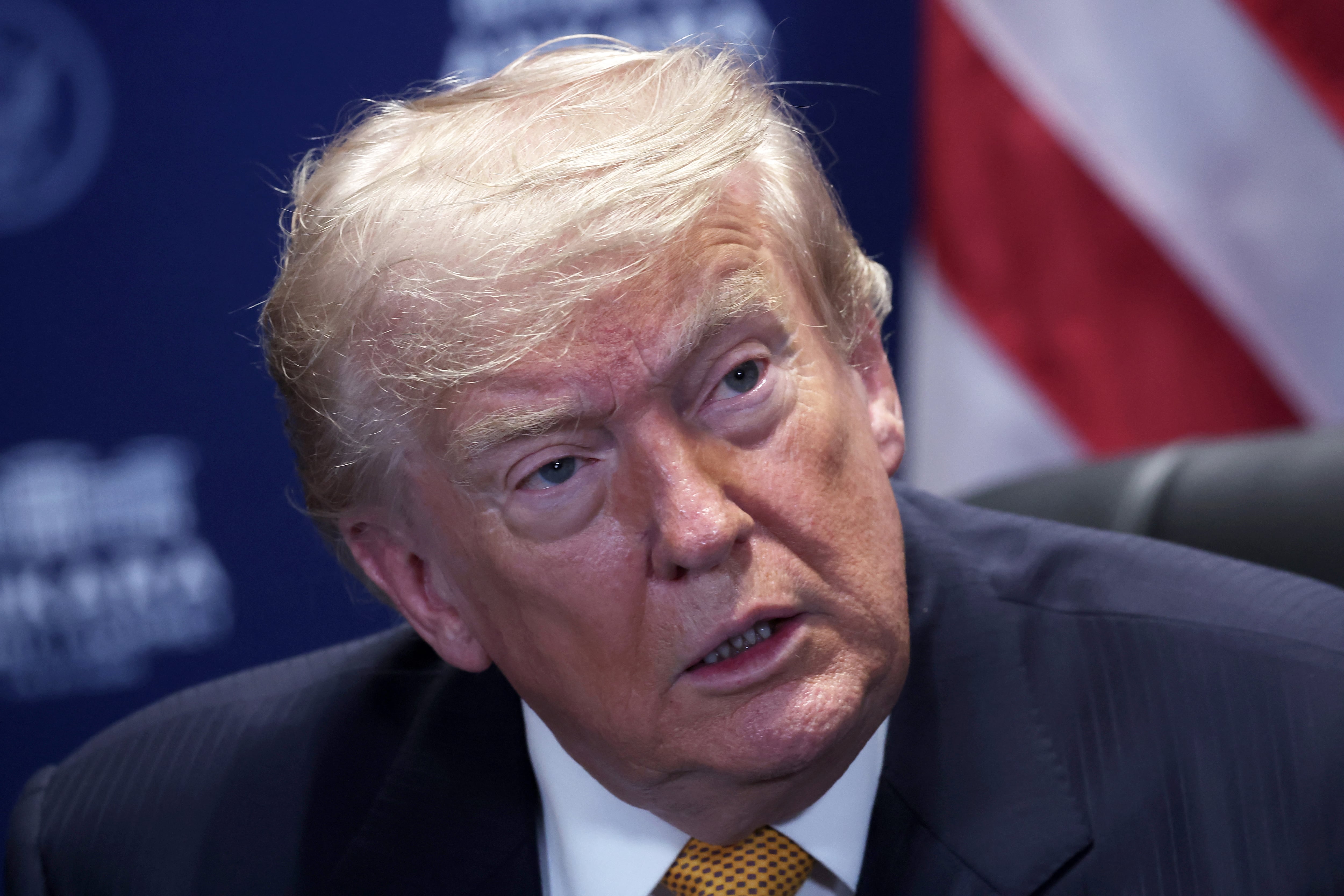 El presidente de Estados Unidos Donald Trump. (Foto de Filip SINGER / AFP)
