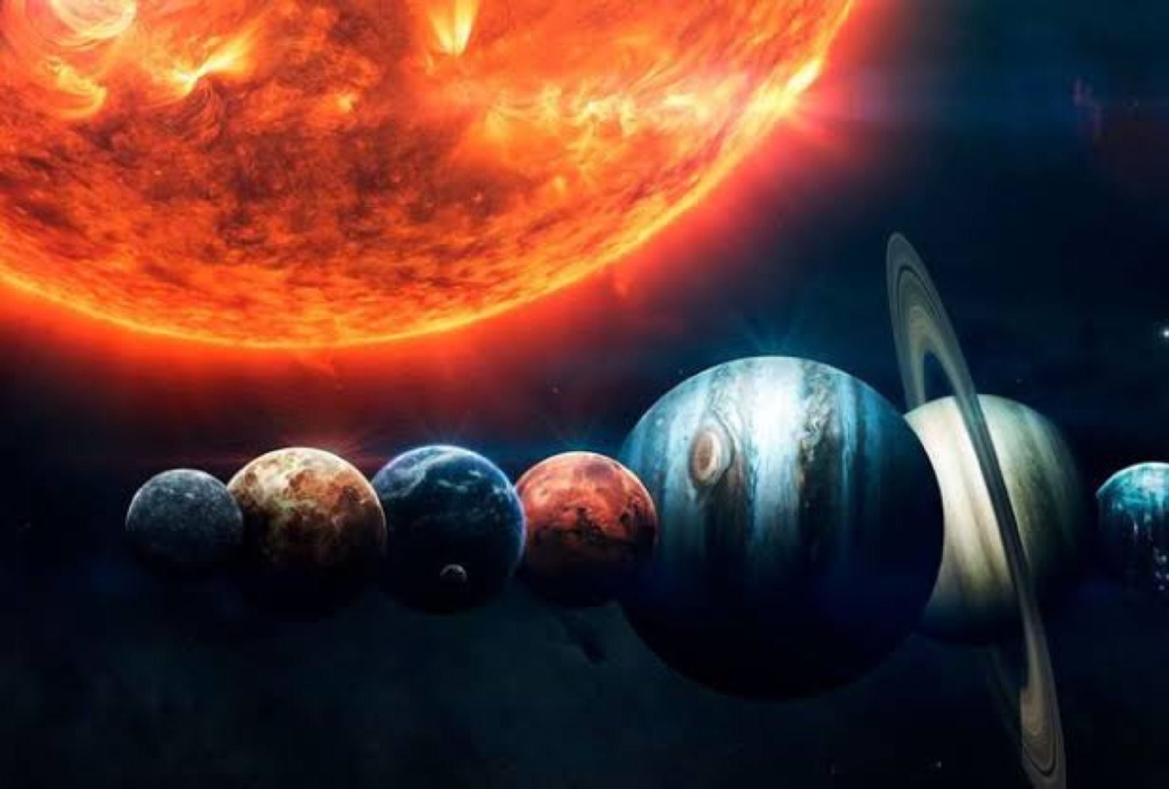 Conoce a qué hora y dónde ver la alineación de seis planetas este 12 de agosto en Texas. Guía para observar Mercurio, Júpiter, Marte, Saturno, Urano y Neptuno. (Foto: iStock /Composición Mag)