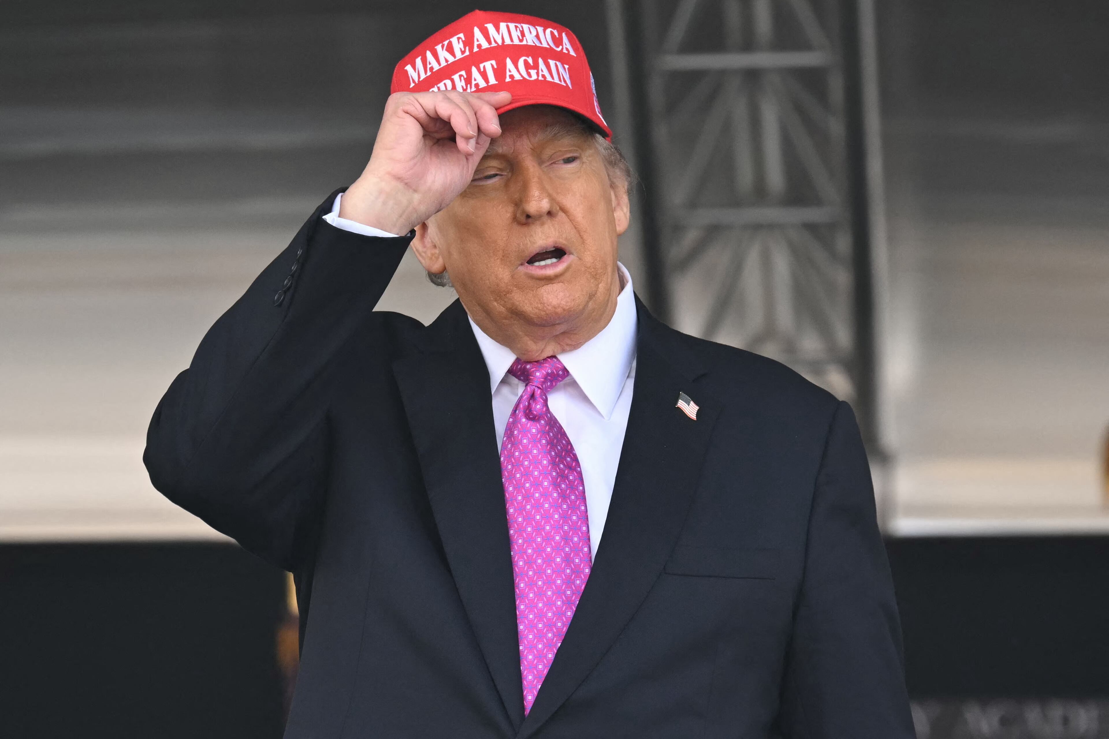 Corte de apelaciones dejó sin efecto candado a aranceles de Donald Trump. Foto: AFP