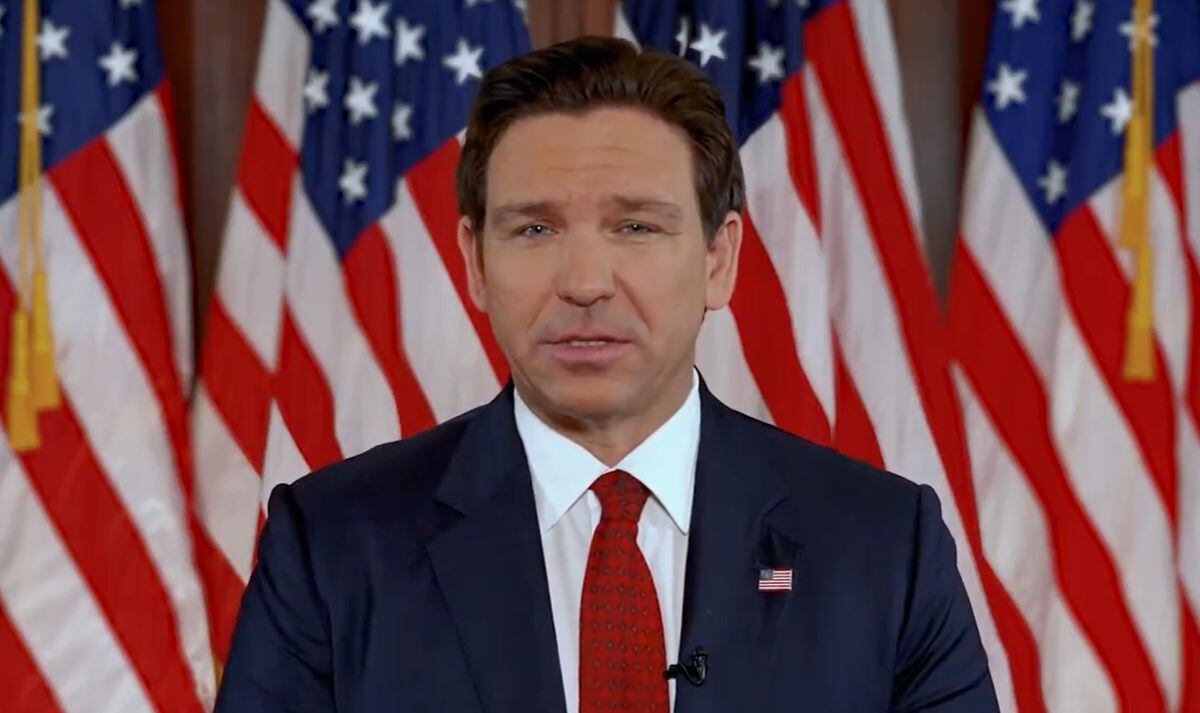 Ron DeSantis anunció la suspensión de su campaña por la nominación presidencial republicana y dijo que apoyará a Donald Trump | Foto: Captura de Video / X (Ron DeSantis)