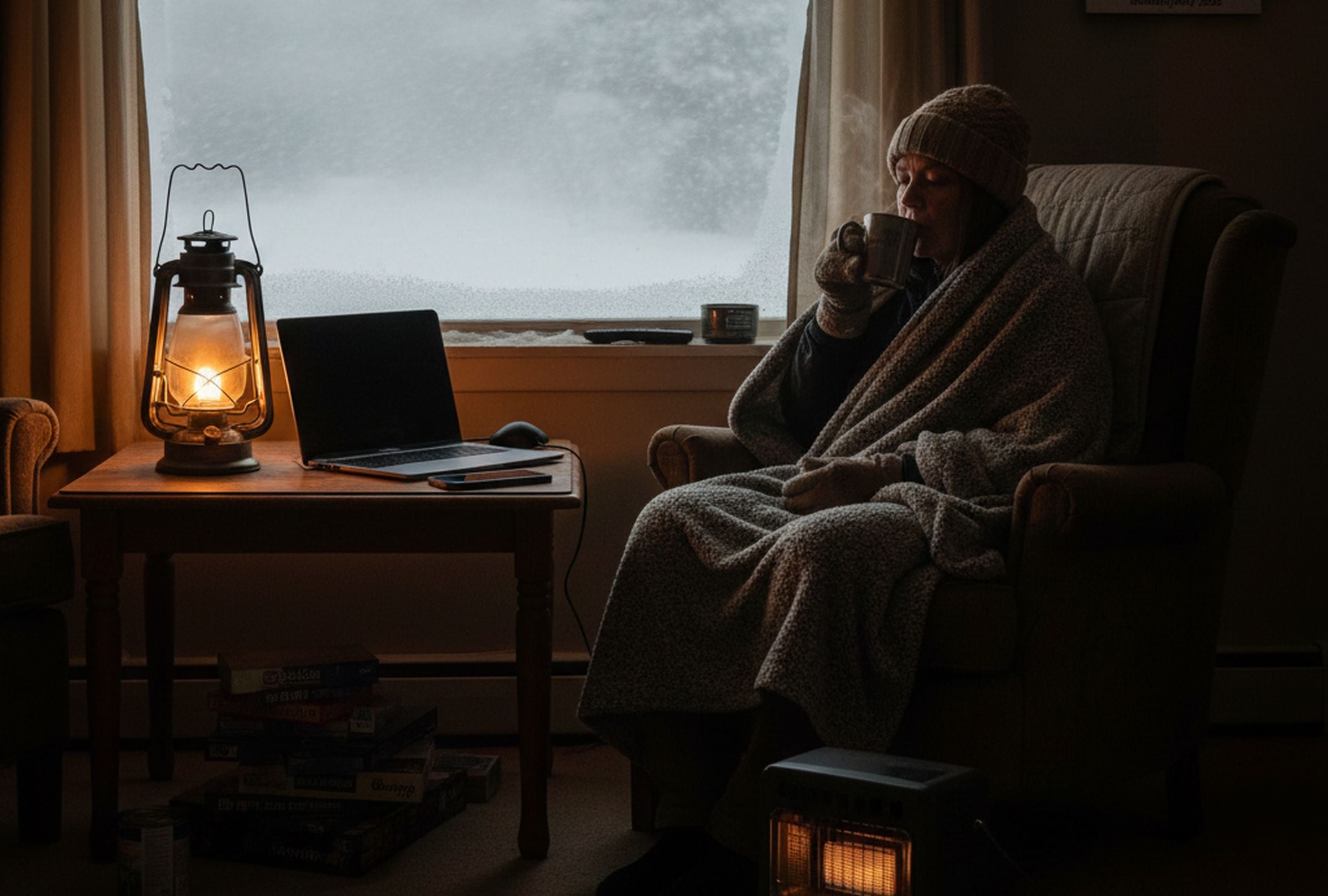 Ola de frío mortal en EE.UU. Lo que dbes hacer si hay un corte de luz y se prolonga por bastante tiempo (Crédito: Imagen creada por El Comercio MAG usando la IA de Gemini)