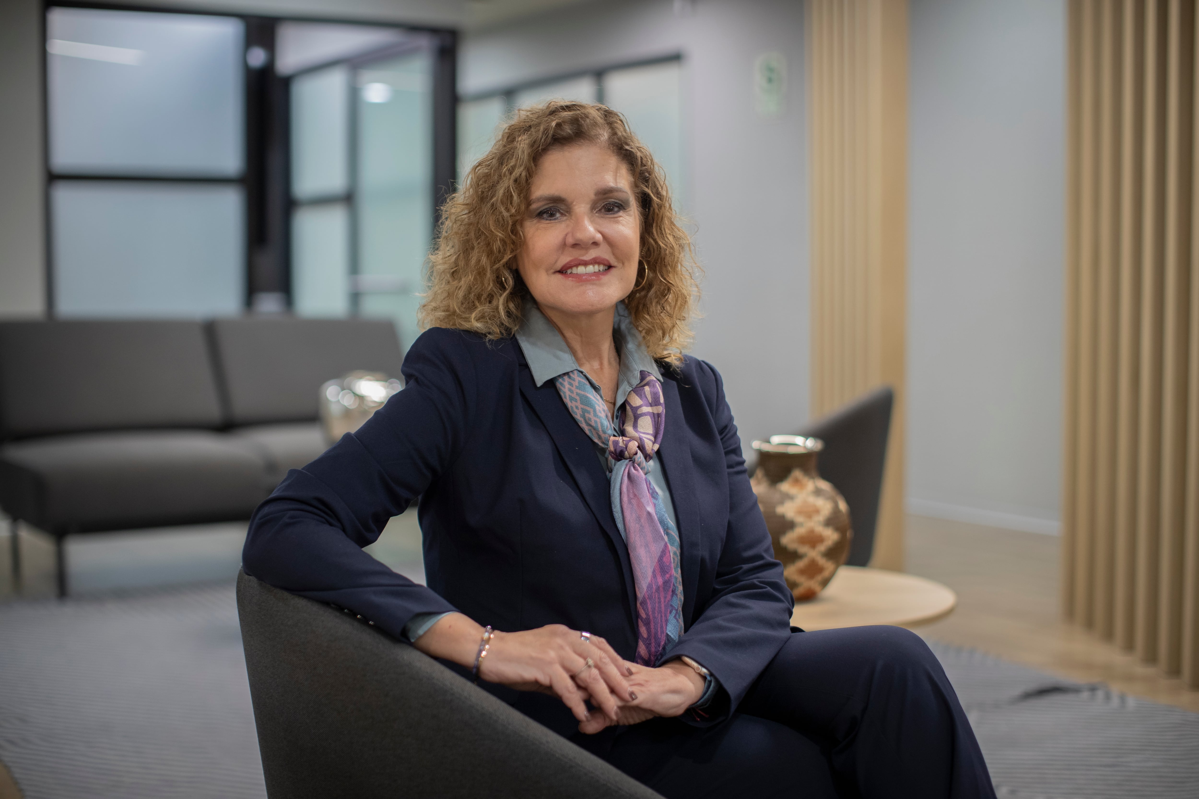 Mercedes Aráoz, fue ministra de Economía y premier en Perú. Hoy presiden Novank Perú, una empresa de infraestructura financiera cuya matriz está en Estados Unidos.(Foto: Hugo Pérez / GEC)
