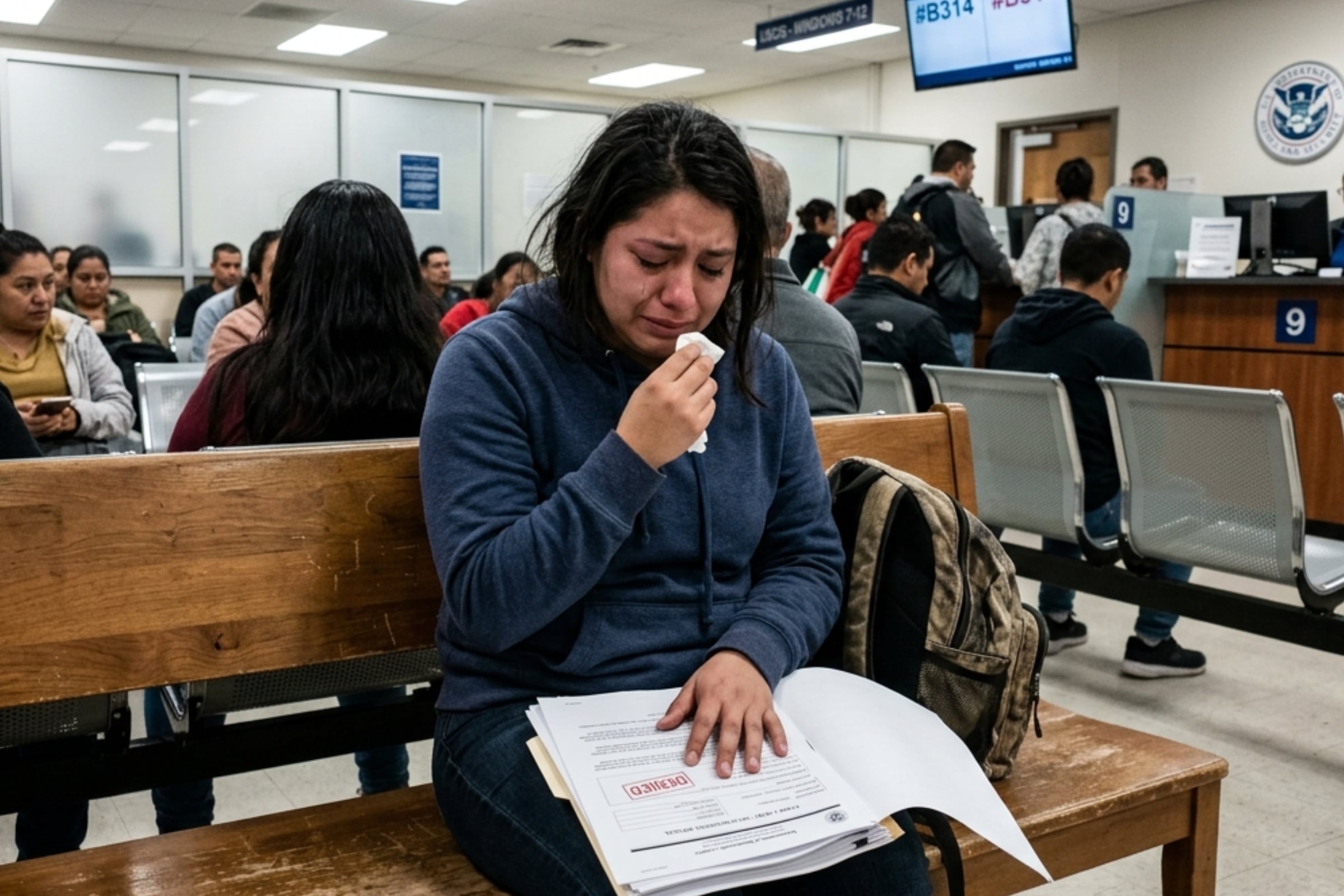 Con esta nueva medida, cientos de inmigrantes que radican momentáneamente en EE. UU. se les rechazará sus trámites para obtener la Green Card. (Crédito: Imagen creada por El Comercio MAG usando Gemini / Imagen referencial no válida legalmente, solo usada con fines educativos)