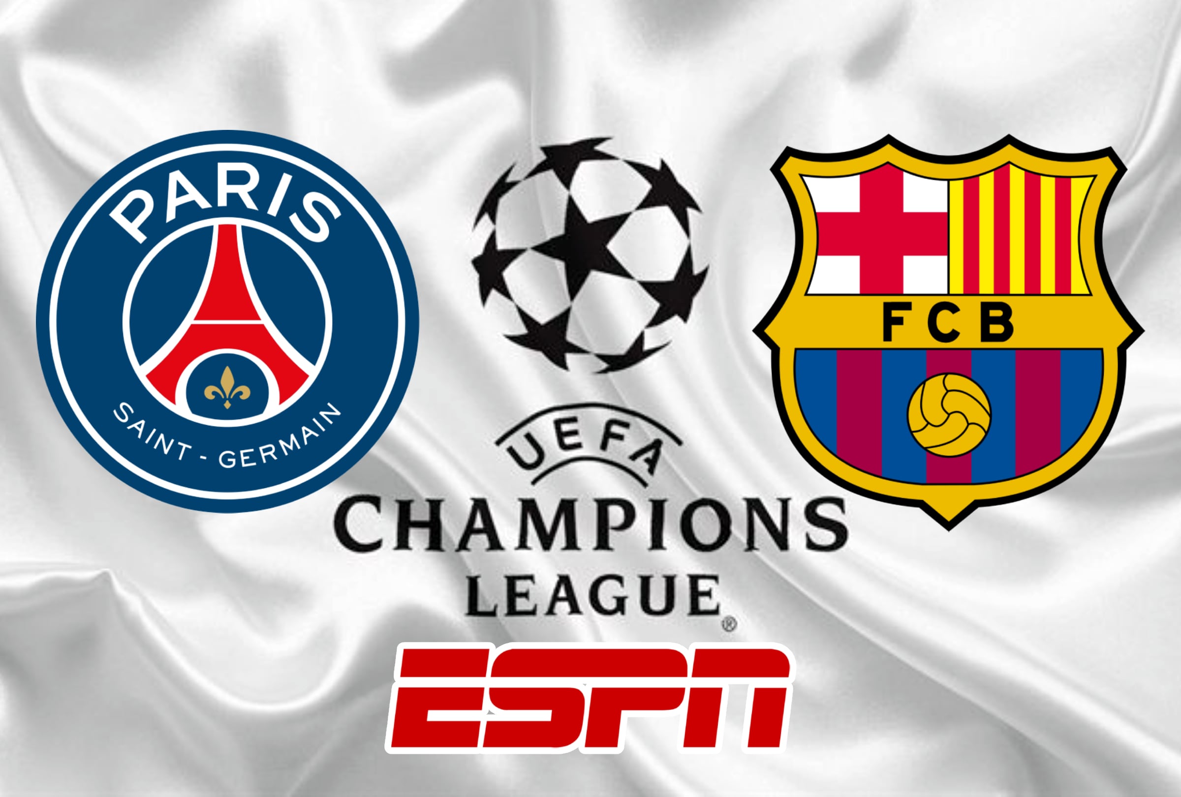 🔴 ESPN EN VIVO | Ver transmisión del PSG vs. Barcelona GRATIS por TV online
