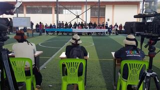 Comuneros de Challhuahuacho firman acuerdo con el Ejecutivo y Las Bambas